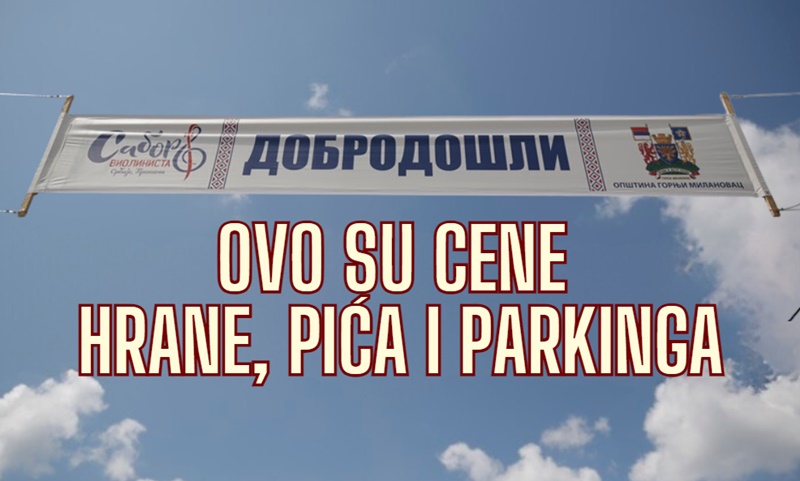 Poznate cene ugostiteljskih usluga na Saboru violinista Srbije, Foto: AMP Press